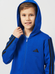 Детский спортивный костюм (толстовка + штаны) Adidas J 3S Ft Ts 220 JE0311 134-140 см Синий/Белый (4067901537857) - изображение 5