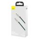 Кабель Baseus CATLJK-B06 Cafule Metal Type-C to Lightning PD 20Вт 2m Green - изображение 6