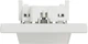 Розетка двойная Schneider Electric Asfora 220 В без заземления Белая (EPH9700121) - изображение 6