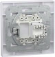 Розетка компьютерная Schneider Electric Asfora RJ45 6 категория UTP Белая с рамкой (EPH4700121) - изображение 2