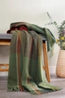 Плед BIEDERLACK Plaid 450 GR SHEFFIELD GREEN 130x170 см Зеленый - изображение 3
