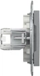 Компьютерная розетка Schneider Electric Asfora RJ45 категория 5е UTP Сталь (EPH4300162) - изображение 4