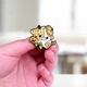 Значок (пин) BROCHE брошь бижутерия Хэллоуин Корова с тыквой разноцветный BRGV114793 - изображение 5