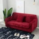 Захисний чохол на тримісний диван Diana Textile Plush Velvet, 190-230 см, Бордовий - зображення 6
