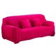 Защитный чехол на трехместный диван Diana Textile Plush Velvet, 190x230 см, Ярко-розовый - изображение 3