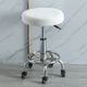 Круглий чохол на стілець Diana Textile Round Chair Ø 28-40 см, Білий - зображення 2