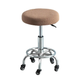 Круглий чохол на стілець Diana Textile Round Chair Ø 28-40 см, Бежевий - зображення 1