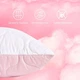 Подушка для сна 50х70 см Soft IDEIA двухсторонняя аналог лебяжьего пуха стеганная, искусственный пух, премиум пудра - изображение 2