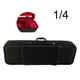 Кейс для скрипки 1/4 Rafaga TY-001 Black/Red - зображення 1