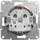 Розетка Schneider Electric Asfora с заземлением и крышкой Алюминий (EPH3100161) - изображение 7