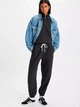 Спортивные штаны на флисе женские Levi`s 199784909 2XL Черные (1159825802) - изображение 3
