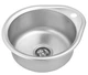 Кухонная мойка KRONER (KRP) Satin-4843 D0.8T180 - изображение 2