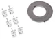 Кухонная мойка KRONER (KRP) Satin-510 D0.8T180 - изображение 8