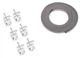 Кухонная мойка KRONER (KRP) Satin-5745 D0.8T180 - изображение 9