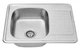 Кухонная мойка KRONER (KRP) Satin-6350 D0.8T180 - изображение 3