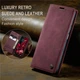 Чохол книжка з магнітом Xiaomi Redmi 13C CaseMe Wine (35388-42) - зображення 2