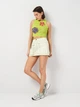 Футболка женская Zara 1957/850 S Зеленая (01957008509020) - изображение 3