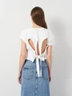 Футболка женская Zara 2643/712 L Белая (00264371250048) - изображение 2