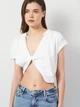 Футболка женская Zara 2643/712 L Белая (00264371250048) - изображение 4
