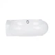 Раковина Qtap Leo ліва 430x290x140 White QT11115011LW Біла - зображення 8