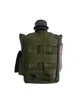 Фляга пластикова М&М 1000 мл Чорна в чохлі Вид 2 Olive green Хакі (213568) - изображение 4