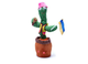 Танцующий поющий кактус с микрофоном Олег Патриот Dancing Cactus с подсветкой 32 см (Без цензуры) повторюшка - изображение 2