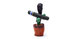 Танцующий поющий кактус Патриот Тарас с джавелином Dancing Cactus с подсветкой 32 см (Без цензуры) - изображение 3