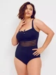 Купальник злитий Fuba 2800591 Синій 7XL (62) стегна 136-141 см повнота грудей- 5E-6F-7G - зображення 2