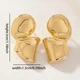Сережки біжутерія Вінт Fashion Jewelry Золотистого кольору - зображення 4