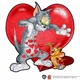 Фігурний дерев'яний пазл Woods Story Tom & Jerry™ Закоханий XL - зображення 2