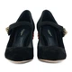 Жіночі туфлі Dolce&Gabbana Mary Jane із замшевої шкіри 36 (23.1 cm) чорні CD0461AD79180999 - зображення 2