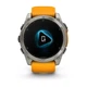Смарт-годинник Garmin Fenix 8 51mm AMOLED Sapphire Graphite DLC Titanium with Spark Orange Silicone (010-02905-53) - изображение 10