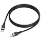 Кабель Hoco X109 Silicone Type-C to Type-C 60W 2m, Black - зображення 1
