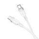 Кабель Hoco X109 Silicone Type-C to Type-C 60W, White - изображение 2