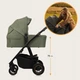Универсальная коляска 2 в 1 Lionelo AMBER PLUS GREEN FOREST - изображение 4