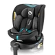Дитяче автокрісло Lionelo NAVY I-SIZE BLACK TURQUOISE - зображення 1