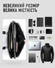 Сумка для документов и ноутбука 38x28x6 / деловой портфель для офиса, черный - изображение 7