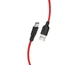 Дата кабель Hoco x21 plus Usb Type-C 2A 2 метри недорогий варіант червоний - зображення 3
