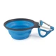 Дорожная миска для собак Dexas Travel Cup с карабином Голубой 240 мл (PW2004322194) - изображение 1