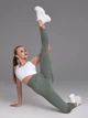 Лосины женские спортивные с эффектом push-up пуш-ап для фитнеса и йоги Бесшовные Тайтсы Оливковый Зеленый размер S (70128) - изображение 7