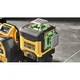 Лазерний нівелір DeWALT лінійний 10.8/12/18В XR Li-Ion, зелений промінь, 1x2Ah 18V, TSTAK (DCE089D1G18) - зображення 4
