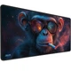 Ігрова поверхня (Килимок для мишки) SHLab Smoking Monkey SHM-1140 (70х30 см) (39438) - зображення 1