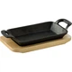Сковорода MasterPro Foodies cook&share, 17x10 см з серверувальною дошкою (BGMP-3807-EM) - зображення 1