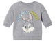 Світшот з двунитки на кнопках для хлопчика Disney Looney Tunes 468581 062-68 см (2-6 міс.) сірий - зображення 1