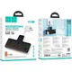Мережевий подовжувач Hoco AC12A Reise 2-Position Expansion Socket (PD30W/1C3A)Black - зображення 4