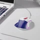 Игровая мышь Hoco GM31 Overlord Luminous Gaming Wired Mouse White Blue - изображение 4