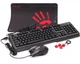 Комплект ігровий Bloody B1700 з RGB-підсвіткою Чорний - изображение 2