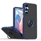 Чохол Fiji Colorframe для Samsung Galaxy S24 FE (S721) матовий бампер з кільцем підставкою Dark Blue - зображення 1