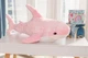 Мягкая игрушка IKEA Акула 140 см розовая - изображение 3