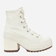 Жіночі кеди високі Converse Chuck 70 De Luxe Heel A05348C 39.5 (6.5US) 25 см Khaki/Off White (194434197297) - зображення 1